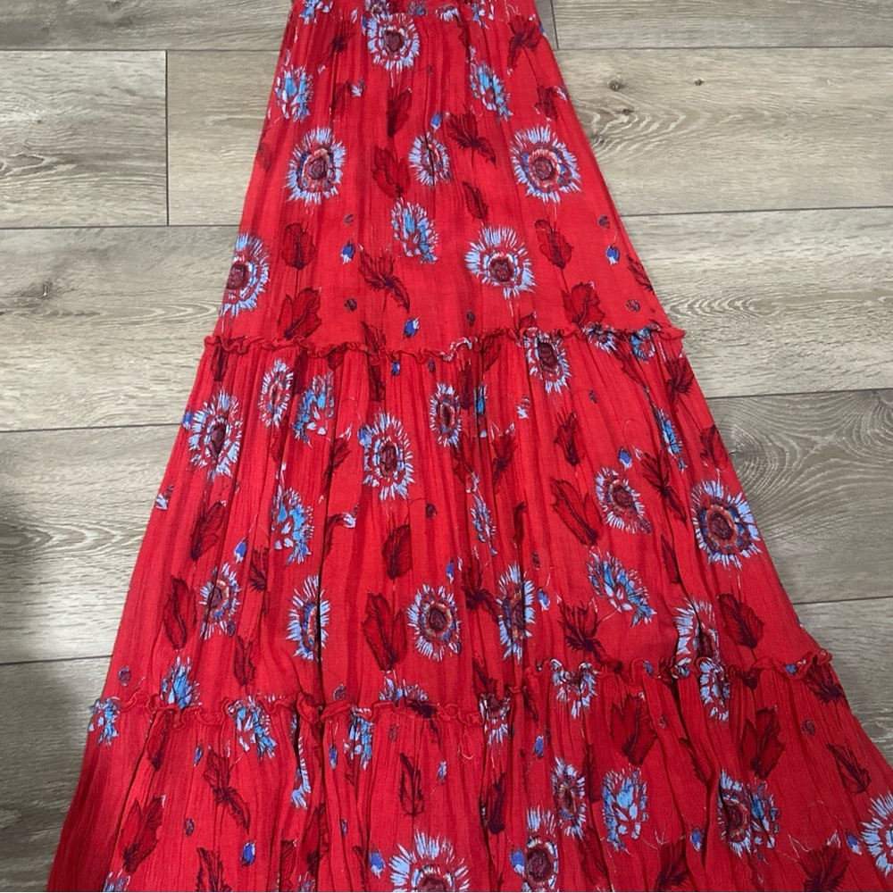 Free People Garden Party floral tiered maxi dress - Picture 5 of 10